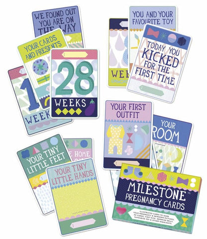 Milestone Pregnancy Cards - 2013-M
