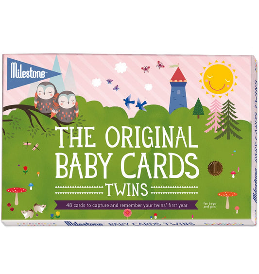 Milestone The Original Baby Cards - Twins - MBCT-SET-ENG