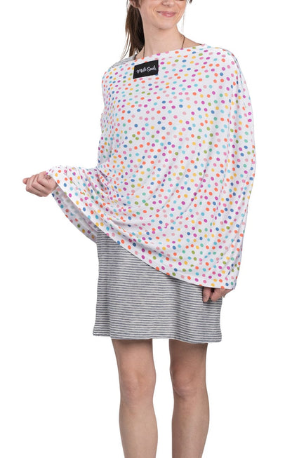 Milk Snob Infant Car Seat & Nursing Cover - Confetti - MS-CONFETTI