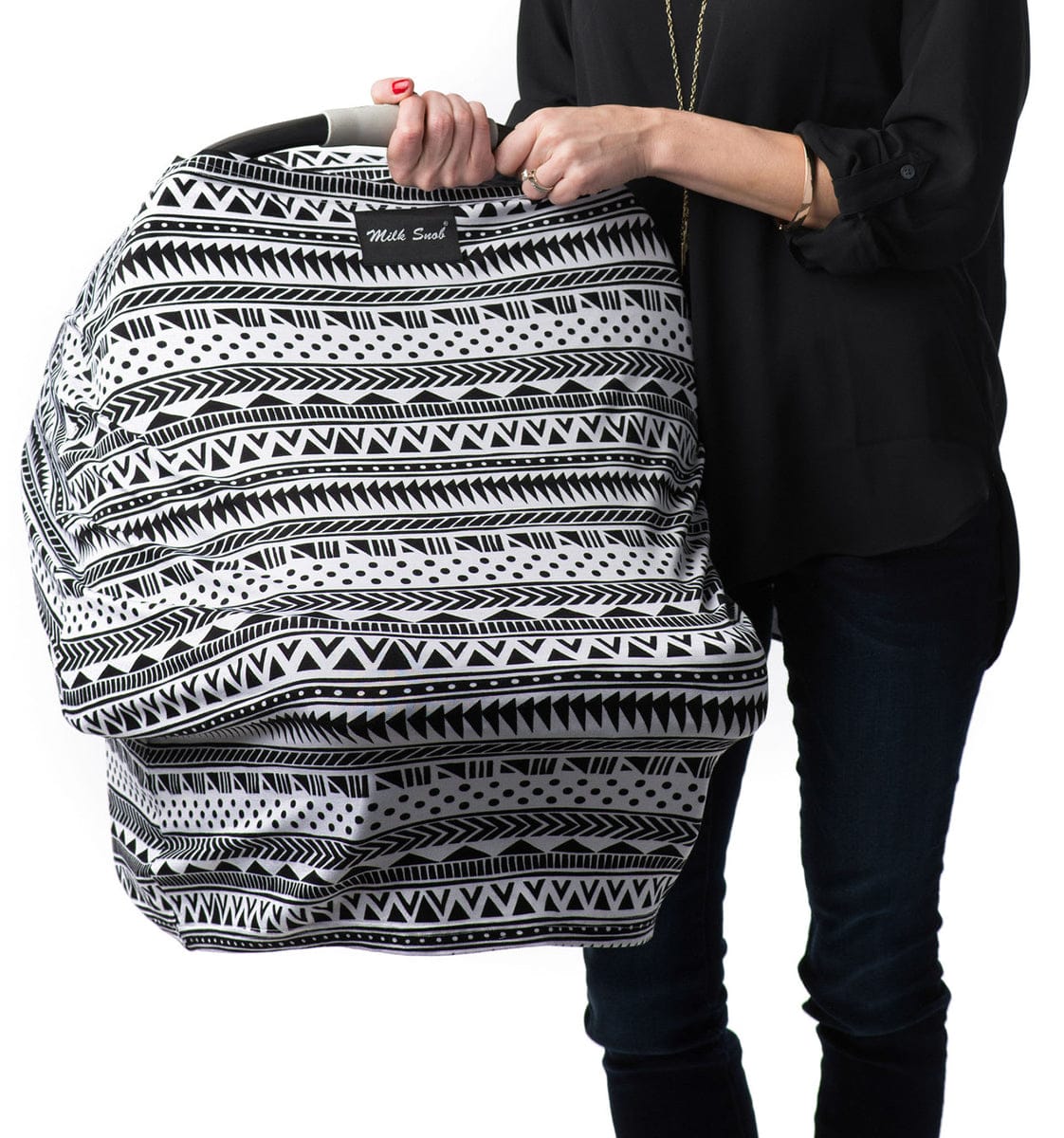 Milk Snob Infant Car Seat & Nursing Cover - Knox - MS-KNOX