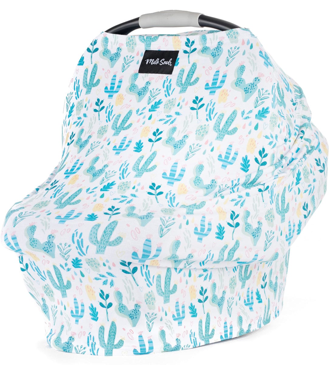 Milk Snob Infant Car Seat & Nursing Cover - Prickly Pear - MS-PRICKLYPEAR