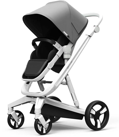 Milkbe Lullaby Auto Stopping Stroller - Grey - MKB1GY