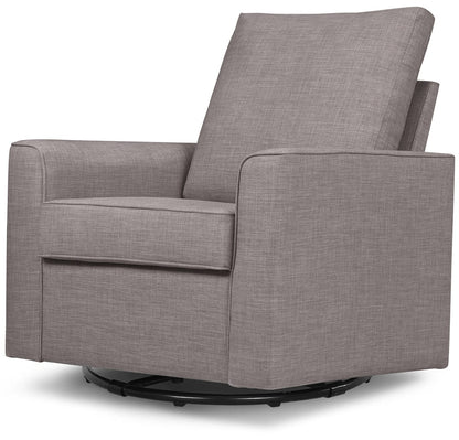 Million Dollar Baby Alden Swivel Glider - Steel Grey Tweed - M17288FTGRY