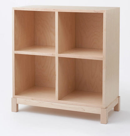 Milton & Goose Cubby Bookshelf - Natural - SHELF-C-NAT
