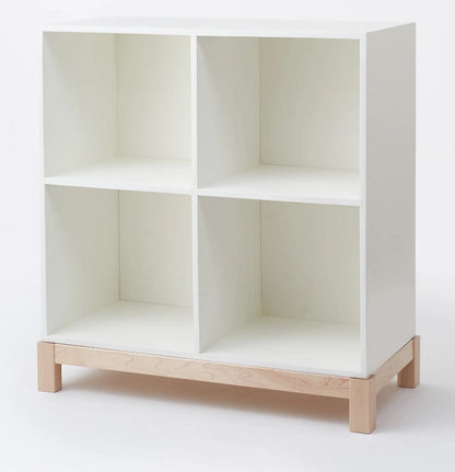 Milton & Goose Cubby Bookshelf - White - SHELF-C-WH