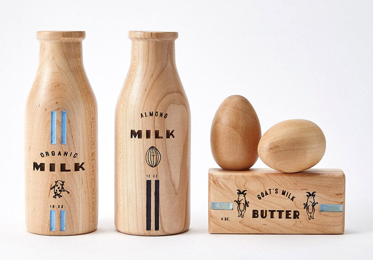 Milton & Goose Dairy Play Food Set - PF-DAIRY-SET