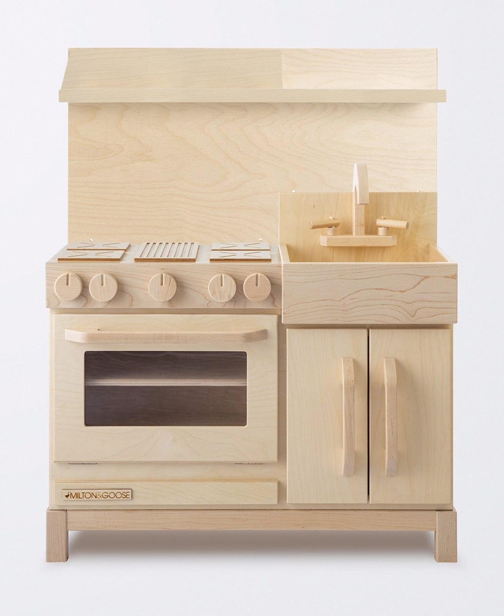 Milton & Goose Essential Play Kitchen Hood - Natural - KIT-HOOD-NAT