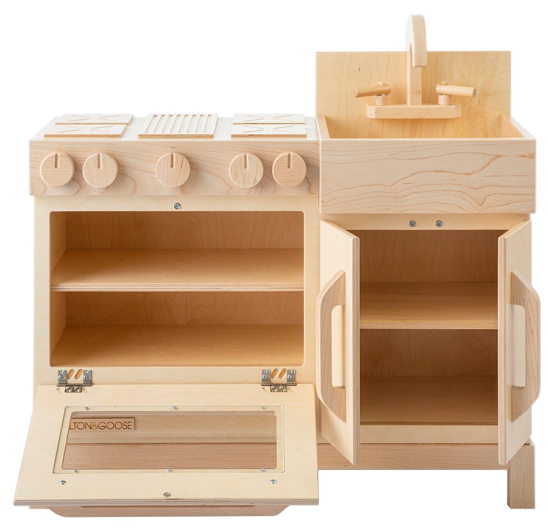 Milton & Goose Essential Play Kitchen - Natural - KIT-E-NAT