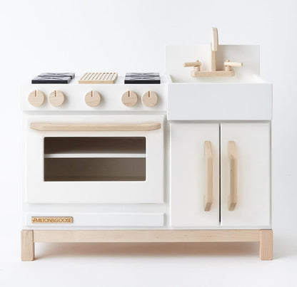 Milton & Goose Essential Play Kitchen - White - White-KIT-E-WH