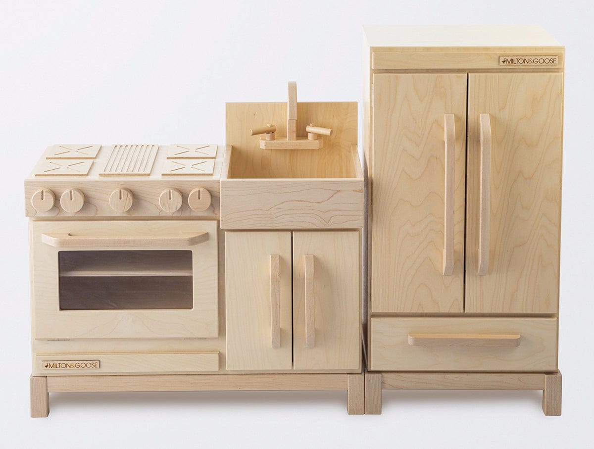 Milton & Goose Play Refrigerator - Natural - REF-NAT