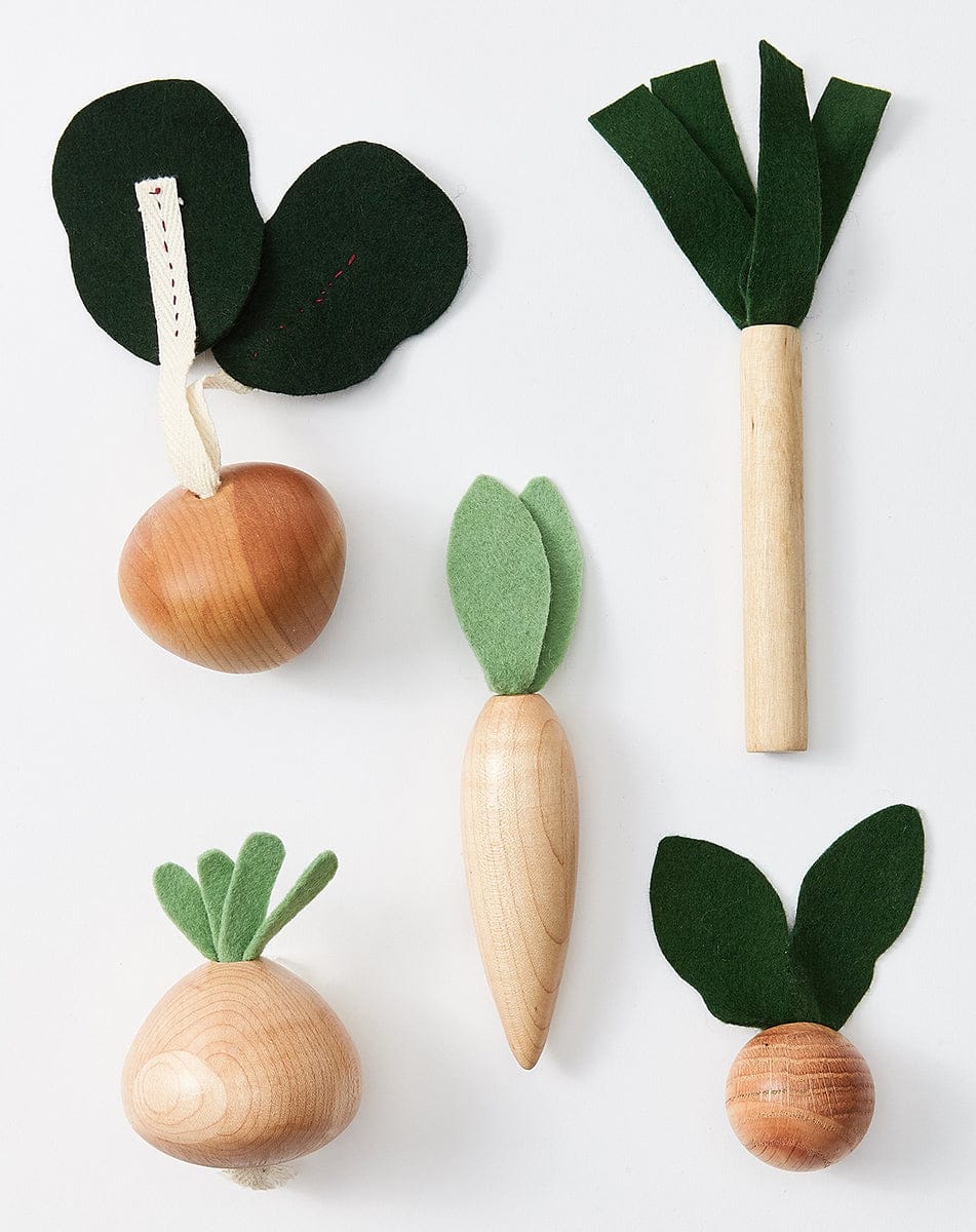 Milton & Goose Veggies Play Food Set - PF-VEG-SET