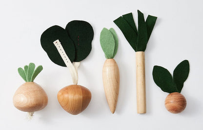 Milton & Goose Veggies Play Food Set - PF-VEG-SET