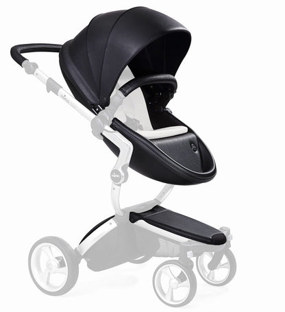 Mima Xari Complete Stroller, Gold - Black / Black - A115-05110BB-B