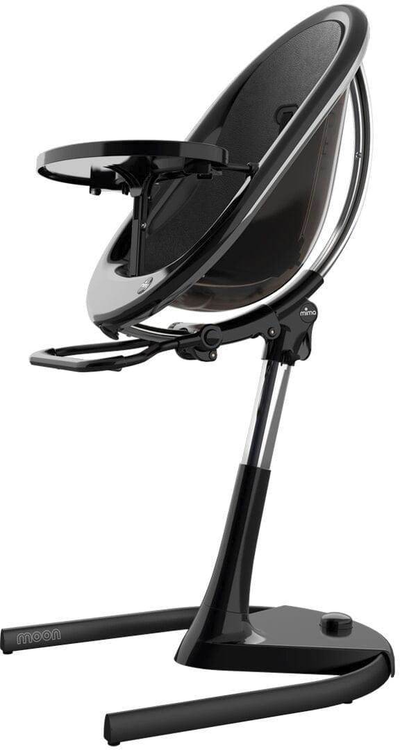 Mima Moon 2G High Chair - Black / Black - H103C-BL-BB