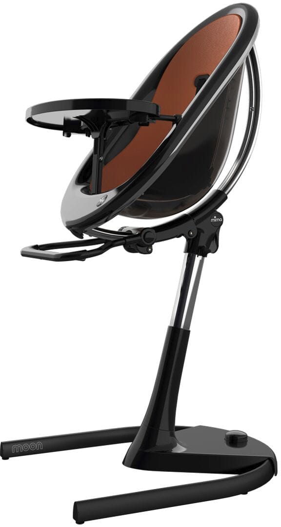 Mima Moon 2G High Chair - Black / Camel - H103C-BL-CM