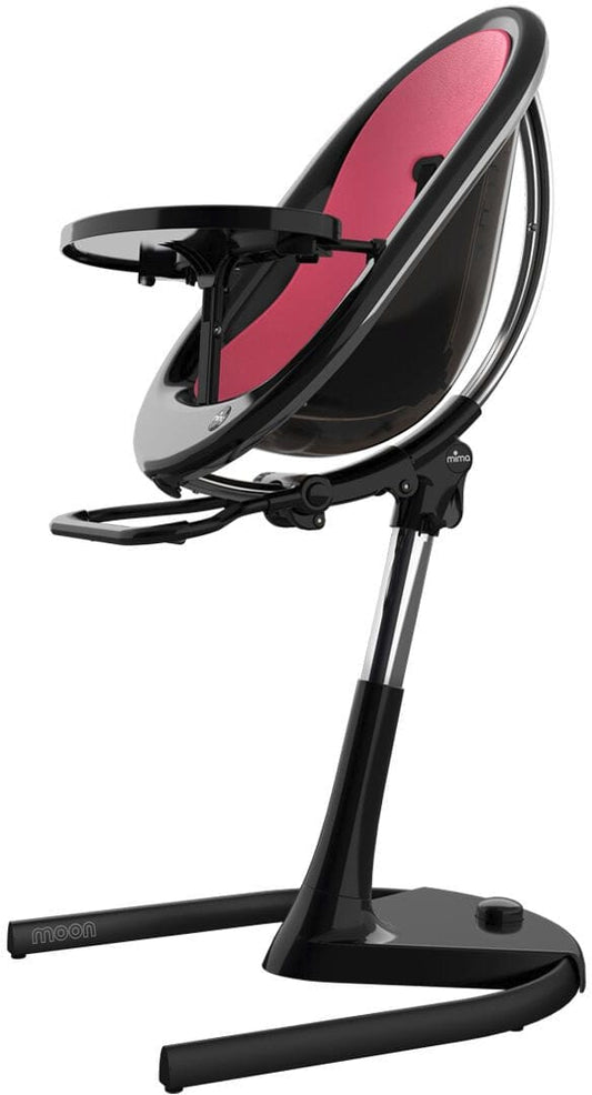 Mima Moon 2G High Chair - Black / Fuchsia - H103C-BL-FC