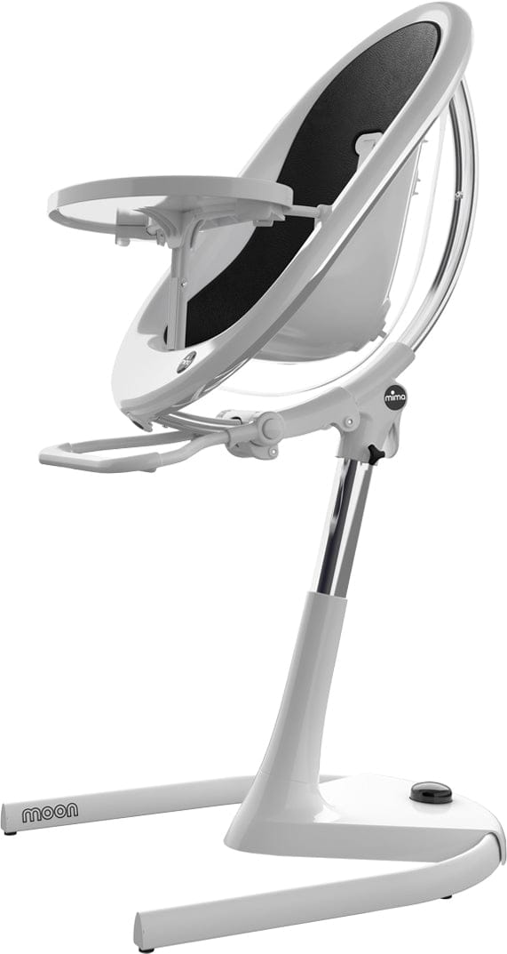 Mima Moon 2G High Chair - White / Black - H103C-CL-BB-R