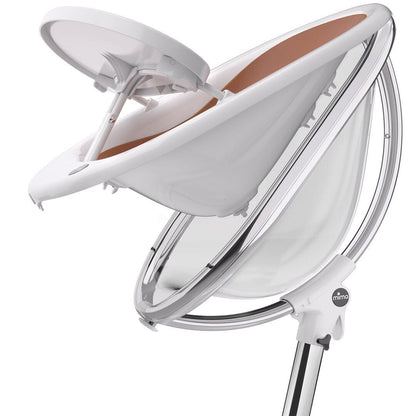 Mima Moon 2G High Chair - White / Silver - H103C-CL-SV-R