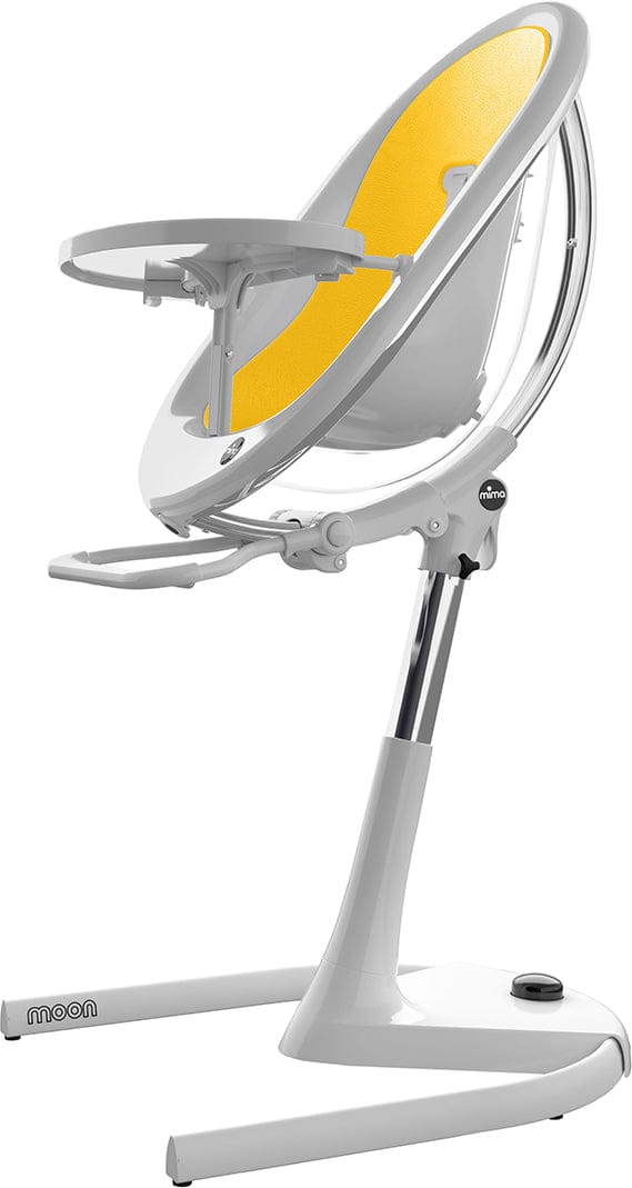 Mima Moon 2G High Chair - White / Yellow - H103C-CL-YL