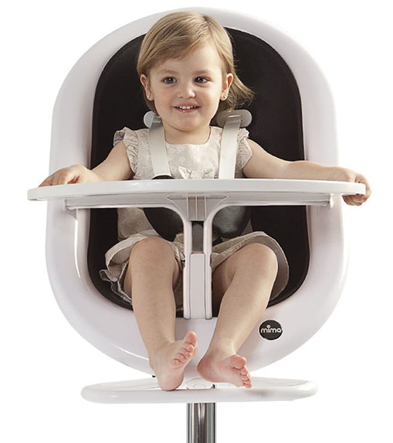 Mima Moon 2G High Chair - White/Champagne - H103C-CL-CP