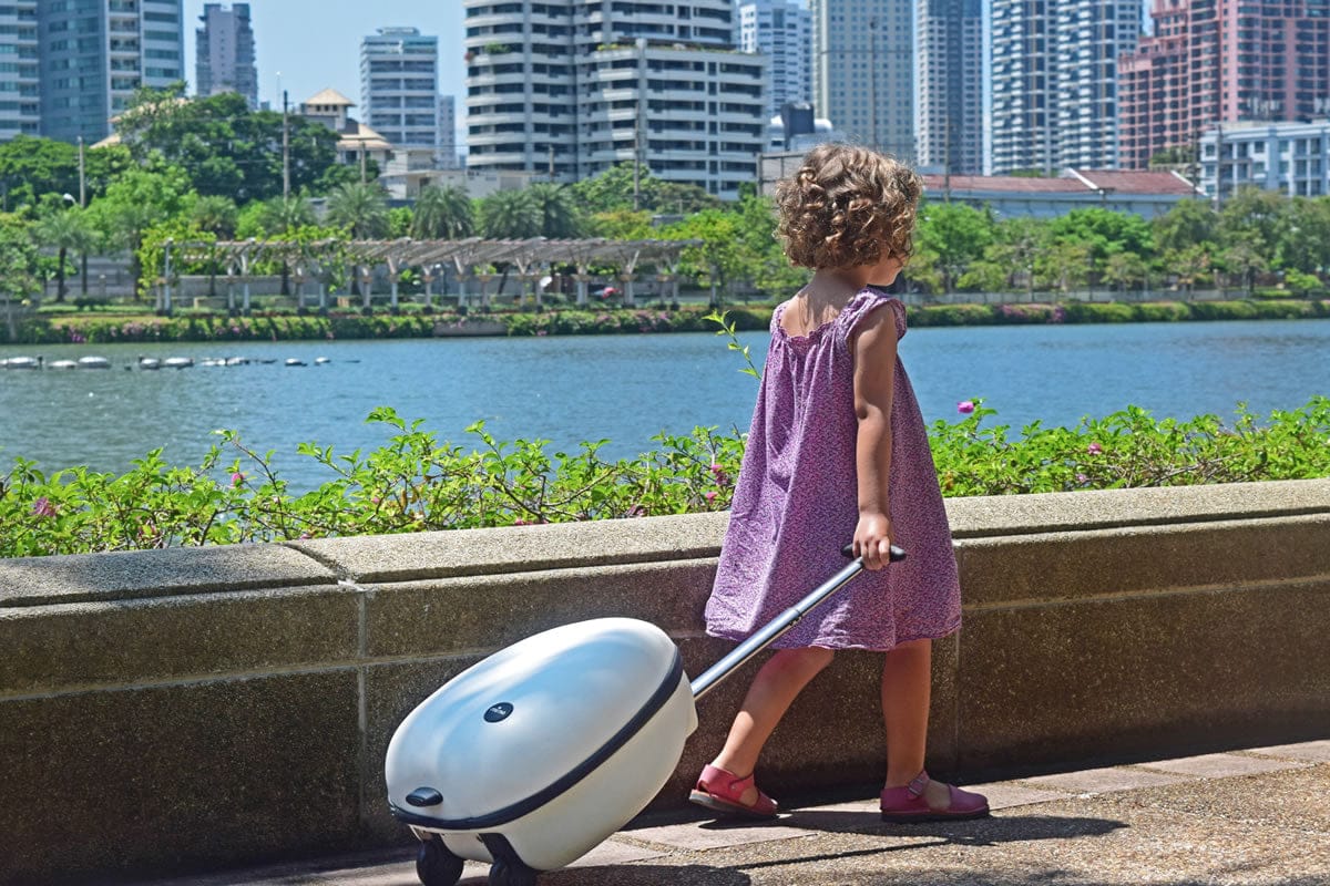 Mima Ovi Suitcase - White - G2007