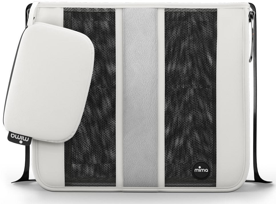 Mima Tote Diaper Bag - White - S1007-25