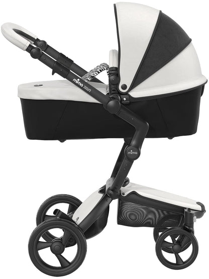 Mima Xari 4G Complete Stroller, Black - Black & White / Zebra, Limited Edition - AS122008ZB-F