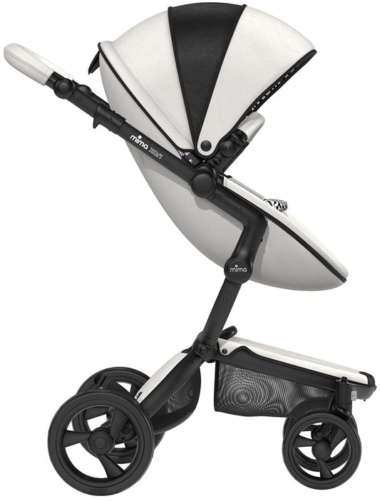 Mima Xari 4G Complete Stroller, Black - Black & White / Zebra, Limited Edition - AS122008ZB-F