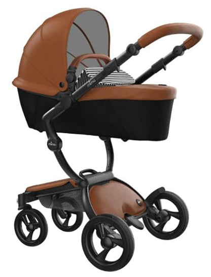 Mima Xari 4G Complete Stroller, Black - Camel / Black & White - A116-06609BW
