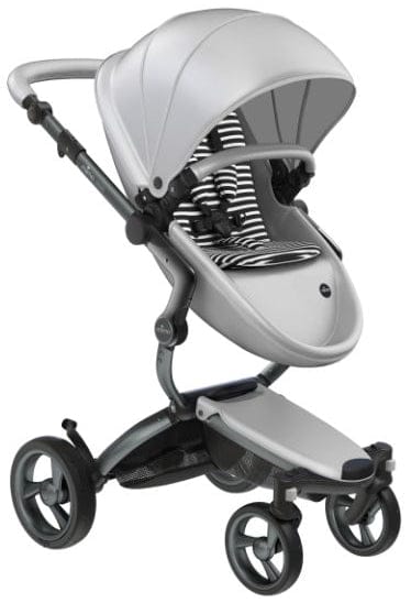 Mima Xari 4G Complete Stroller Bundle - Graphite Grey / Argento / Black & White - A116-04500BW-B