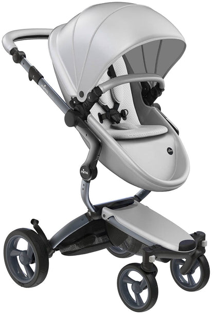 Mima Xari 4G Complete Stroller Bundle - Graphite Grey / Argento / Stone White - A116-04500SW-B