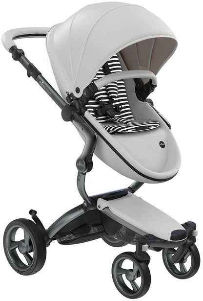 Mima Xari 4G Complete Stroller Bundle - Graphite Grey / Snow White / Black & White - A116-04007BW-B-2
