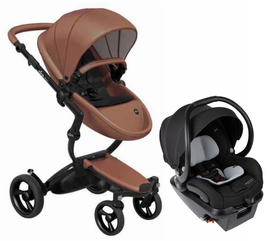 Mima Xari 4G + Maxi Cosi Mico XP Max Travel System Bundle - Black - Camel / Black / Essential Black - A116-06609BB-IC337FNA