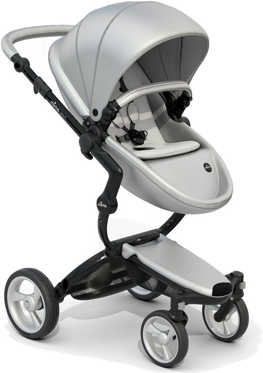 Mima Xari Complete Stroller, Black - Argento / Stone White - A115-06500SW