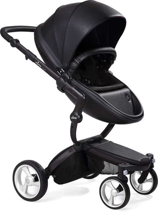 Mima Xari Complete Stroller, Black - Black / Black - A115-06110BB