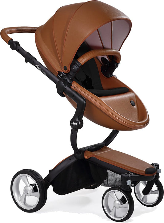 Mima Xari Complete Stroller, Black - Camel / Black - A115-06609BB