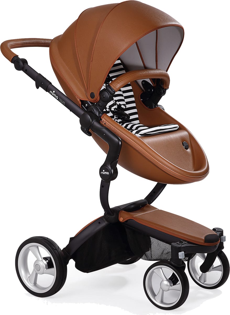 Mima Xari Complete Stroller, Black - Camel / Black & White - A115-06609BW