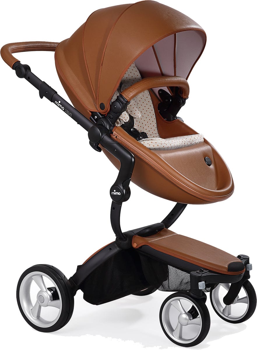 Mima Xari Complete Stroller, Black - Camel / Sandy Beige - A115-06609SB