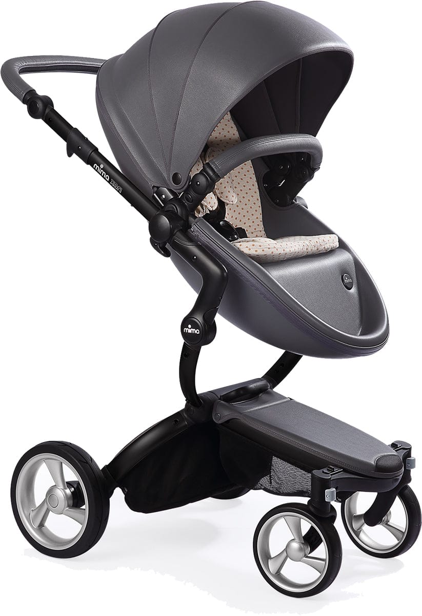 Mima Xari Complete Stroller, Black - Cool Grey / Sandy Beige - A112-02-BCGSB