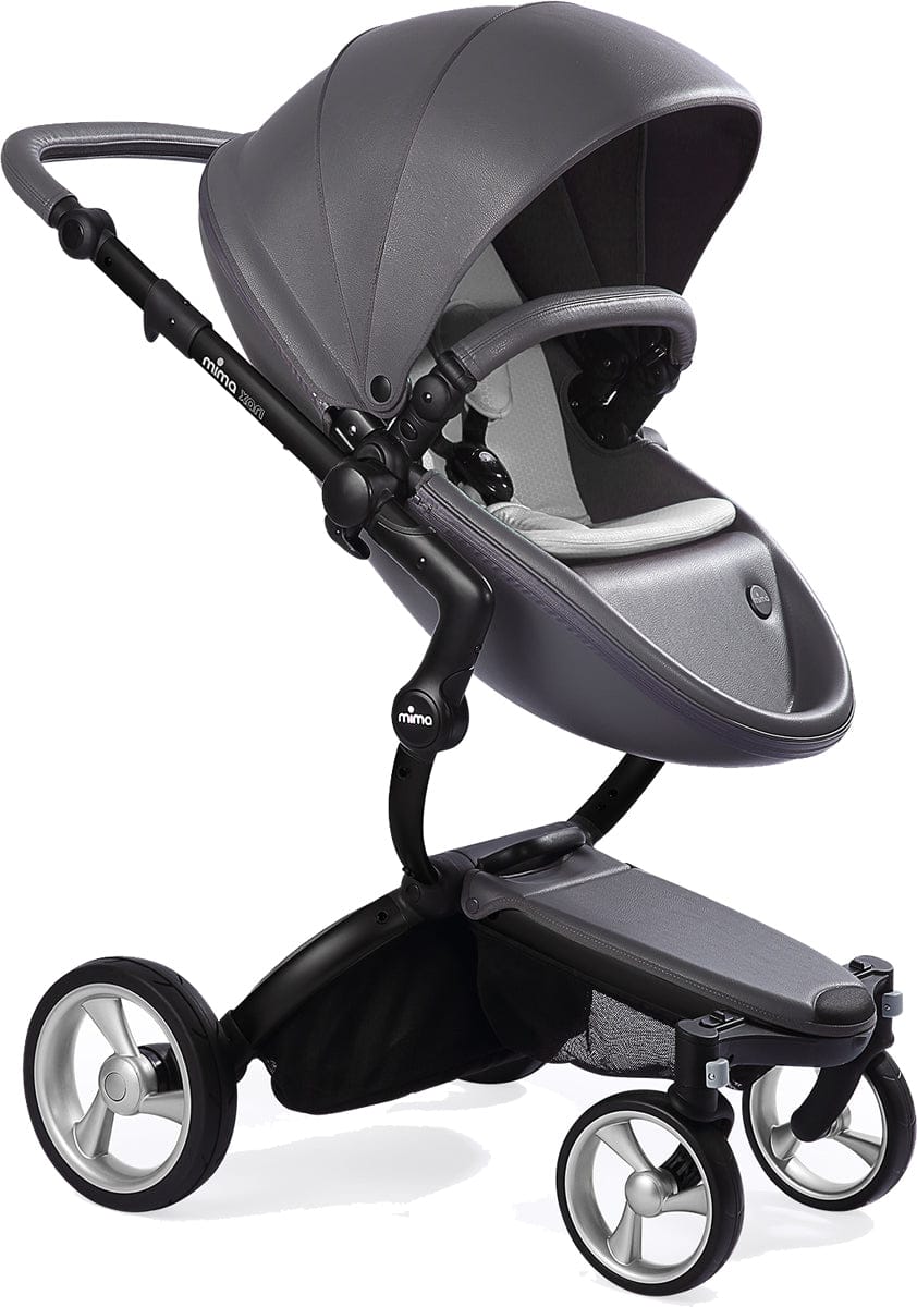 Mima Xari Complete Stroller, Black - Cool Grey / Stone White - A112-02-BCGSW