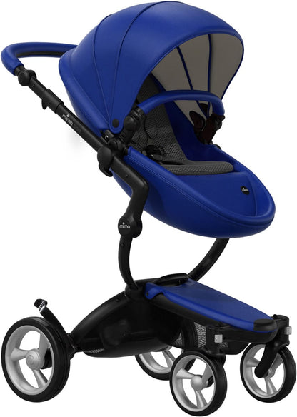 Mima Xari Complete Stroller, Black - Royal Blue / Black - A112-02-BRBB