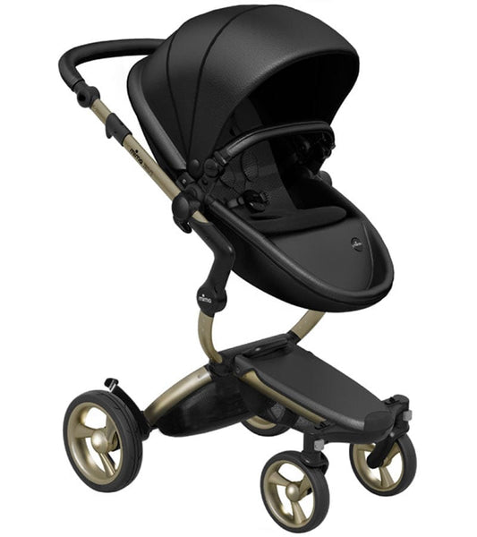 Mima Xari Complete Stroller, Gold - Black / Black - A115-05110BB-B
