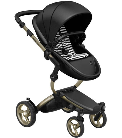 Mima Xari Complete Stroller, Gold - Black / Black & White - A115-05110BW