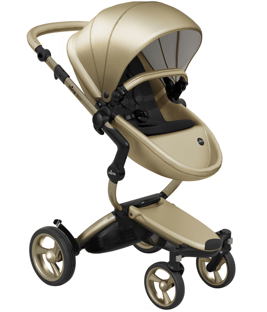 Mima Xari Complete Stroller, Gold - Gold / Black - A115-05999BB