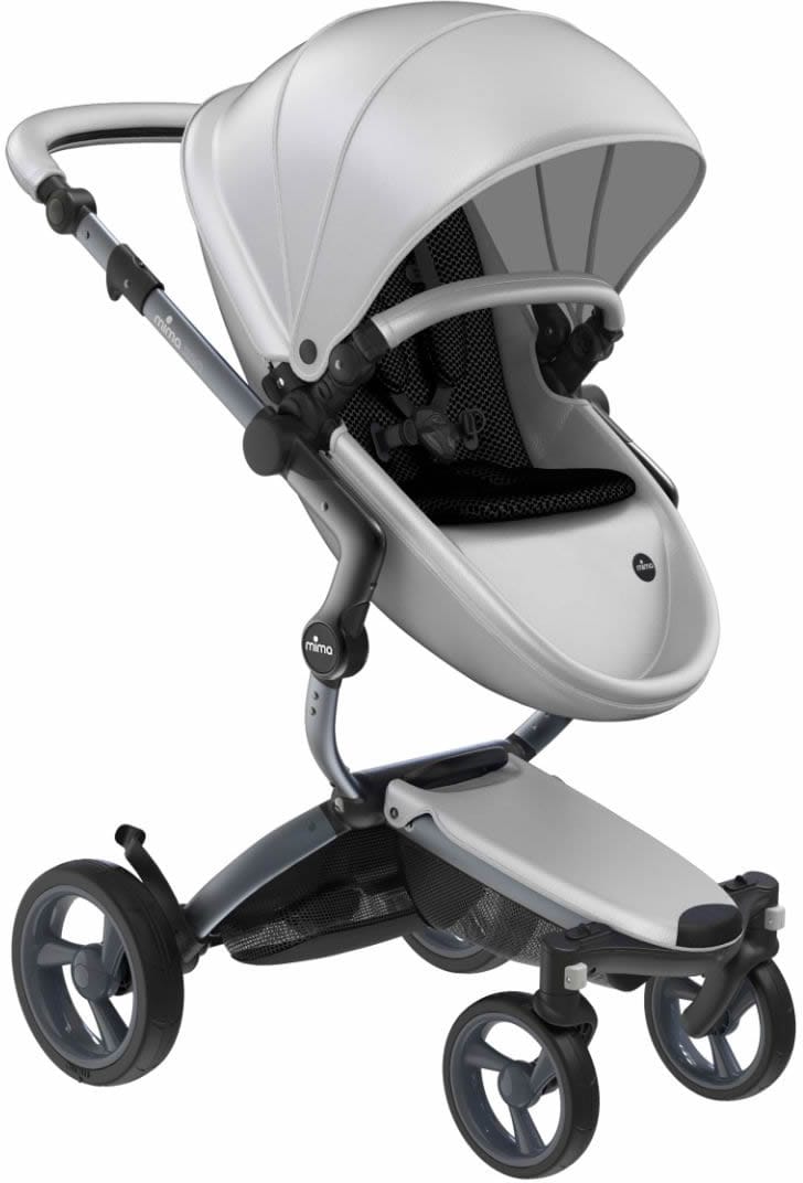Mima Xari Complete Stroller, Graphite - Argento / Black