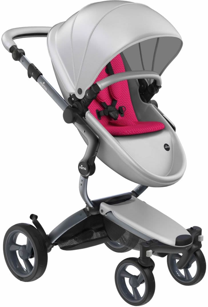 Mima Xari Complete Stroller, Graphite - Argento / Magenta - A115-04-GRAM