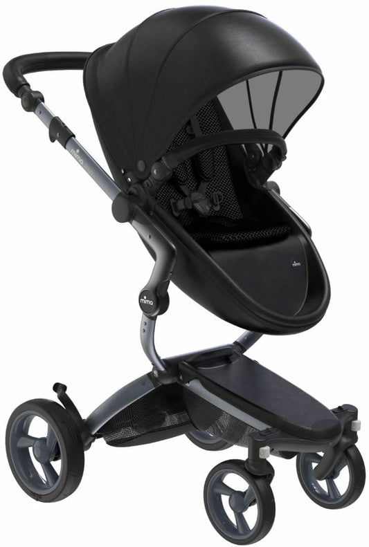 Mima Xari Complete Stroller, Graphite - Black / Black - A115-04-GRBB