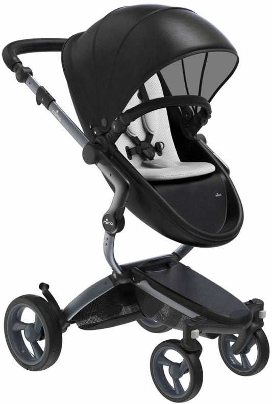 Mima Xari Complete Stroller, Graphite - Black / Stone White - A115-04-GRBSW