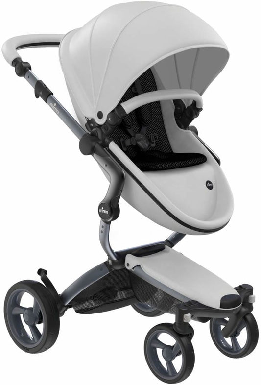 Mima Xari Complete Stroller, Graphite - Snow White / Black - A115-04-GRSWB