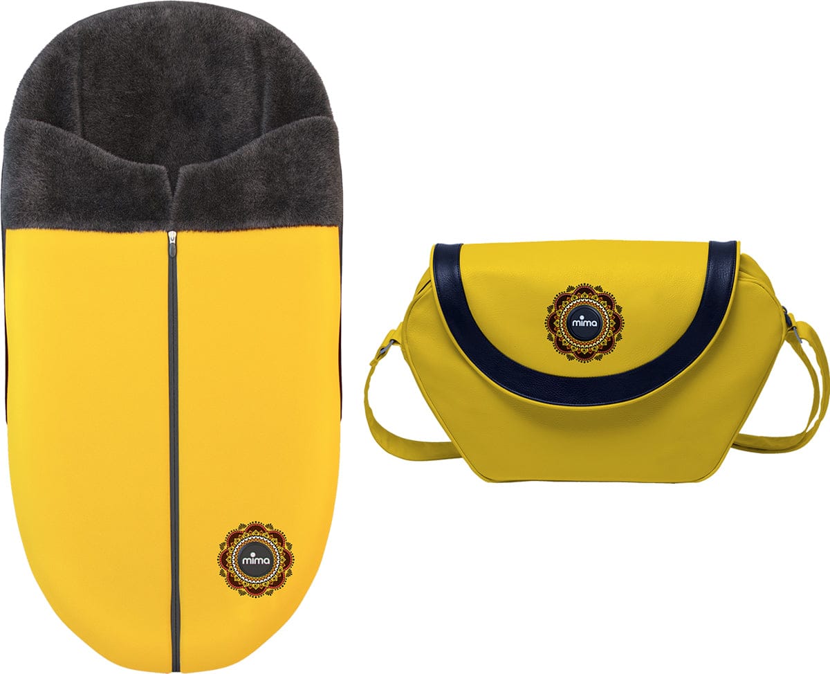 Mima Xari Complete Stroller, Limited Edition - Yellow - A115-02112900IS